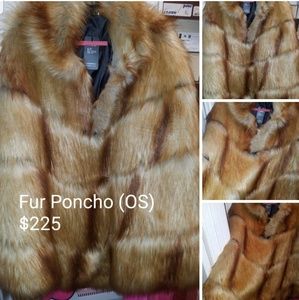 Fur Poncho
